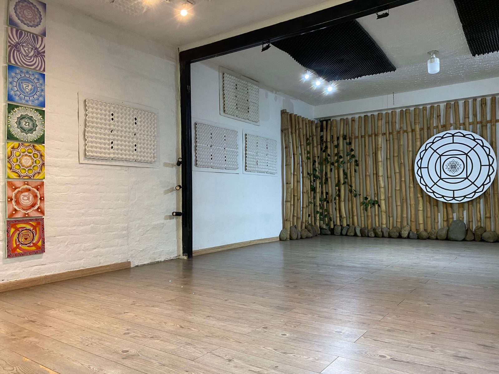 Salón de práctica interior